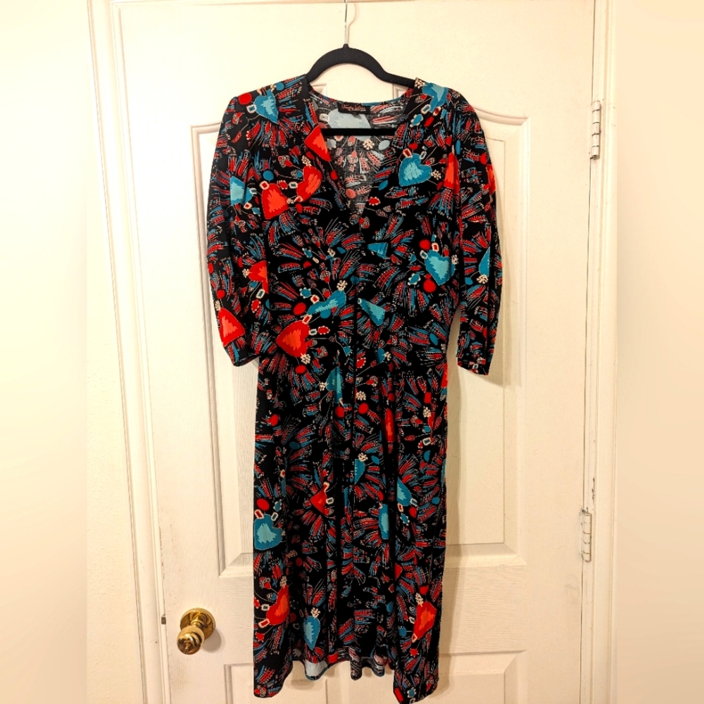 Trashy Diva Sacred Hearts Deep Cut Dress